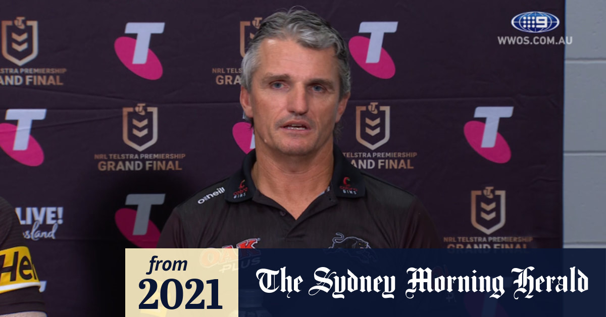 Video NRL Presser Ivan Cleary Press Conference Grand Final